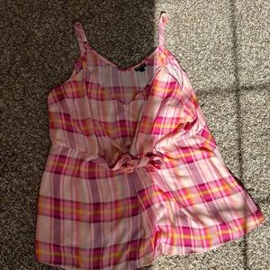 Torrid Plaid Tank Top